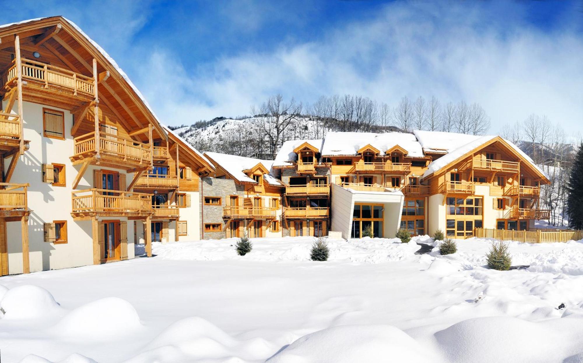 Residence Nemea L'Adret Saint-Chaffrey Exteriör bild