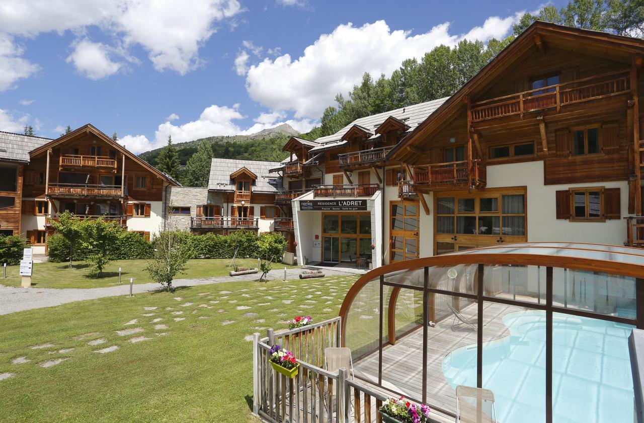 Residence Nemea L'Adret Saint-Chaffrey Exteriör bild